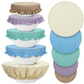 10 Pack Cloth Bowl Covers for Bread Rising (Vintage)