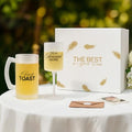 Wedding Gifts for Couples 2026 (Frosted First Toast / Set of 2（Gift box）)