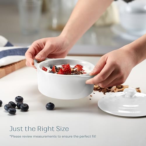 Mini Cocotte Lids (Swiss White)