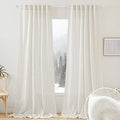 108 inch Curtains (Linen / 52"W x 108"L (Pack of 2))