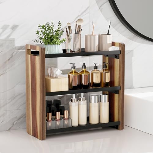 Bathroom Counter Organizer (Acacia 3 Tier)