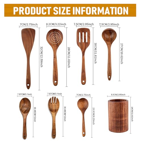 Wooden Kitchen Utensil Set