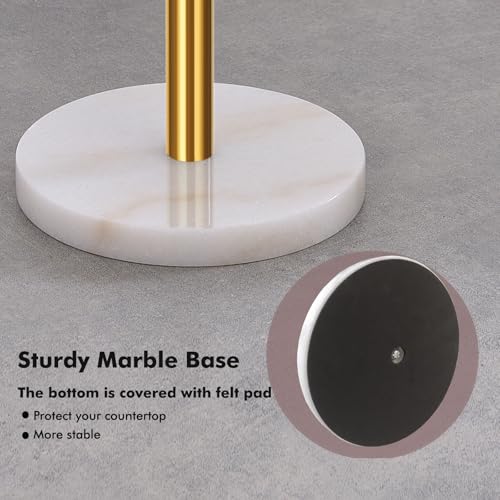Gold Paper Towel Holder Countertop (Gold)