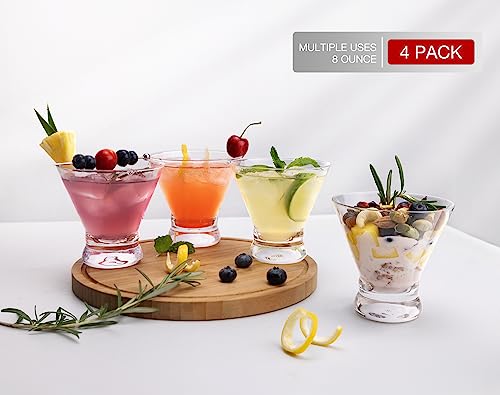 Martini Glasses Set of 6 (Set of 6-8oz)