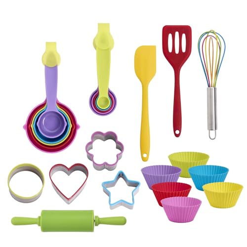 Mrs. Anderson’s Baking Kids Baking Set (Children's 24-Piece Baking Set)
