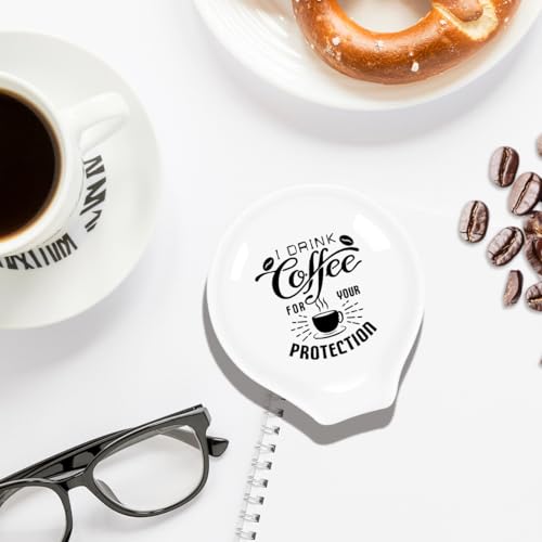 Funny Coffee Spoon Holder (I Drink Coffee)