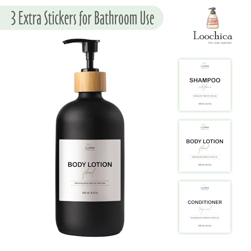 Black Glass Kitchen Soap Dispenser (C03-black-hands)