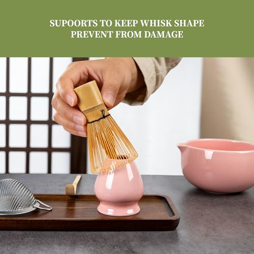 Matcha Whisk Set Pink (Pink)