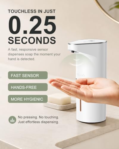 Automatic Liquid Soap Dispenser (White / Gel)