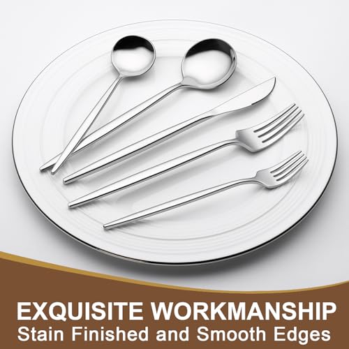 Silverware Set 30 Piece (Silver)