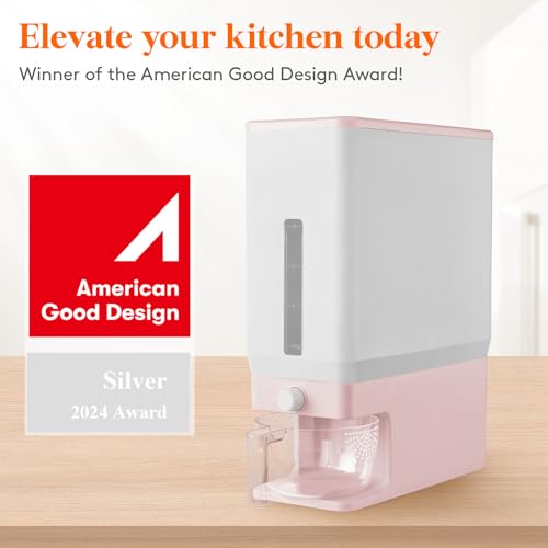 Rice Dispenser 25 Lbs (Pink)