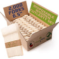 Wooden Forks 2000 Pack (Forks / 2000)