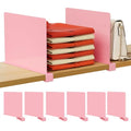 6 Pack Closet Organizers and Storage (Pink / 6 PCS)