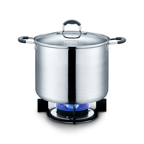 Stainless Steel Stock Pot with Glass Lid (7)