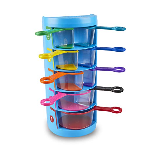 Rainbow Fraction Measuring Cups