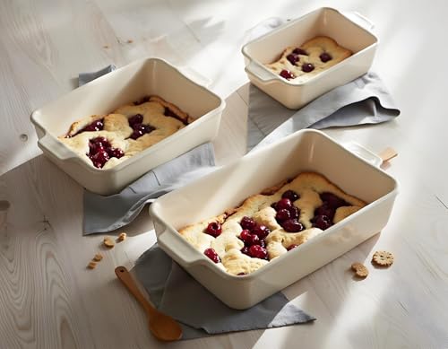 Ceramic Bakeware Set (Cream)