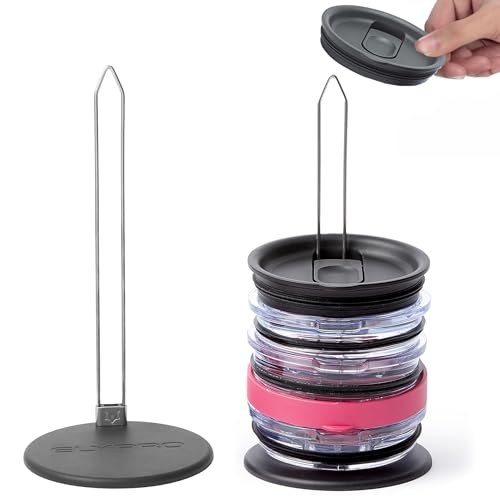 Tumbler Lid Organizer & Holder for Stanley