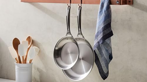 Stoneware & Silicone 5pc. Utensil Crock Set (Peche)