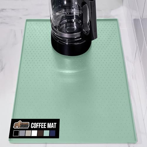 Silicone Coffee Mat (Mint / 11.5" X 18.5")