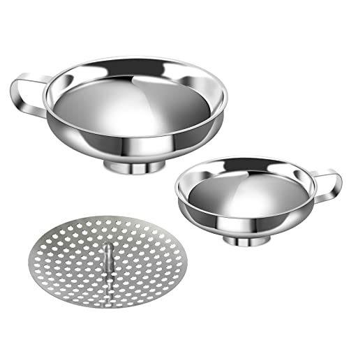 Stainless Steel Canning Funnel Set (SSfunnel02)