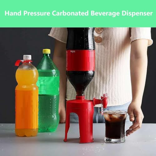 Hand Pressure Carbonated Beverage Dispenser