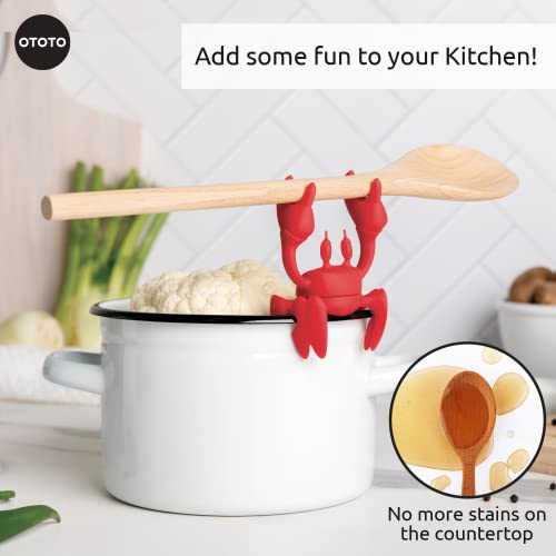 2 in 1 Silicone Spoon Rest & Steam Releaser