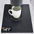 Silicone Coffee Mat (Black / 10" X 14")