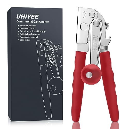 Commercial Can Opener Heavy Duty (Red)