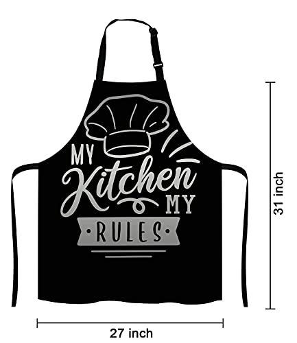 Be Quote about Cooking Kitchen Apron for Men Women (Multi Lf264)