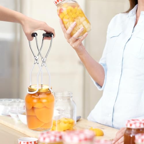 Canning Jar Lifter Tongs (White)