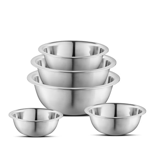Premium Stainless Steel Mixing Bowls