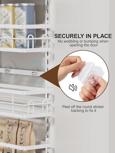 9 Tier Over the Door Pantry Organizer (White / 9 Tier-S)