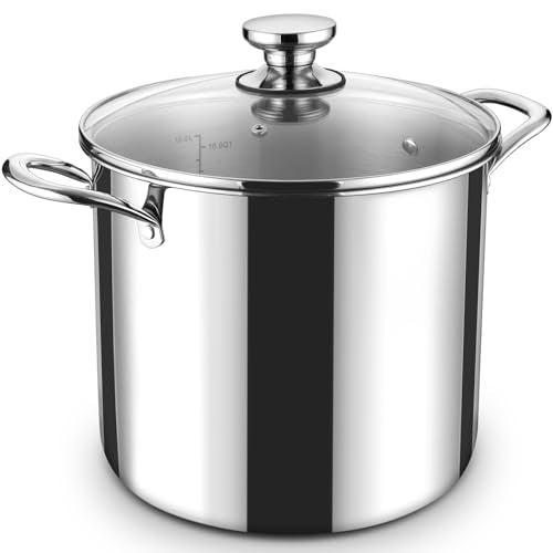 12 Quart Tri Ply Stainless Steel Stock Pot (12 Quarts)