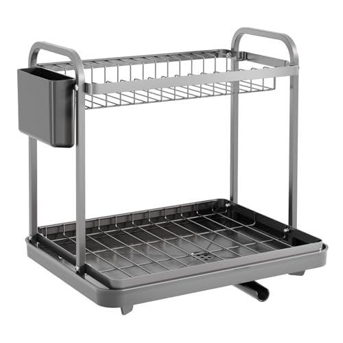 Dish Drying Rack 2 (Gray / Large)