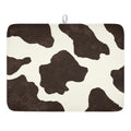 Milk Cow Drying Mat 24x18 Inch (Beige Brown / 24" x 18")