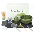 Matcha Whisk Set (10-PC Mottled Green)
