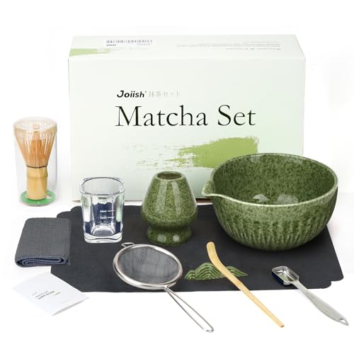Matcha Whisk Set (10-PC Mottled Green)