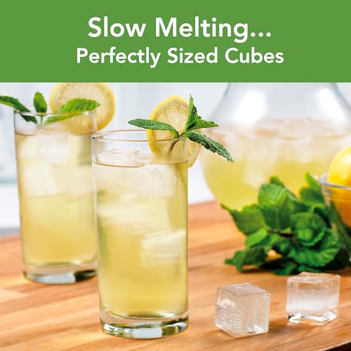 Perfect Cube Ice Tray with Lid for Cocktails (Oyster Gray / 1 Pack)