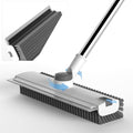 Floor Scrub Brush with Long Handle (White)