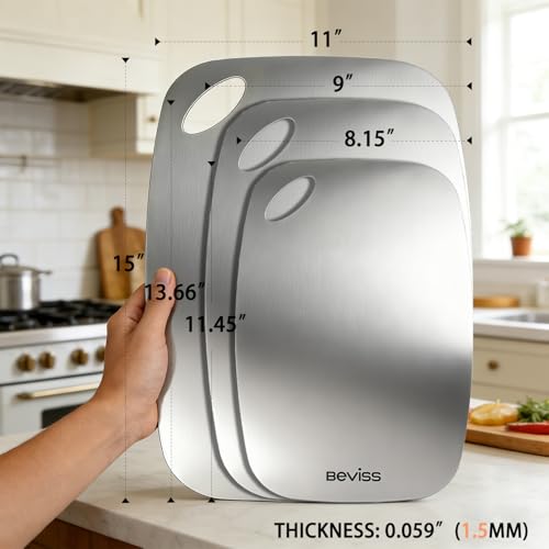 Pure Titanium Cutting Board (S+M+L)