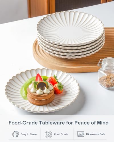 Ceramic 8 inch Salad Plates (8 inch)