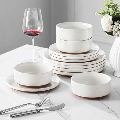 Plates and Bowls Sets (12 Pcs (Service for 4) / White)