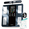Smart Scale for Body Weight 8 (Vivid Black)
