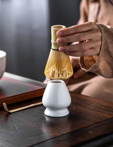 Matcha Set Match Bowl and Whisk (White)