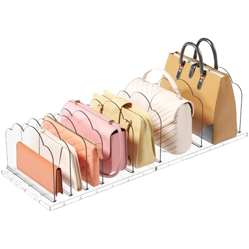 Purse Organizer for Closet (7.3"H)