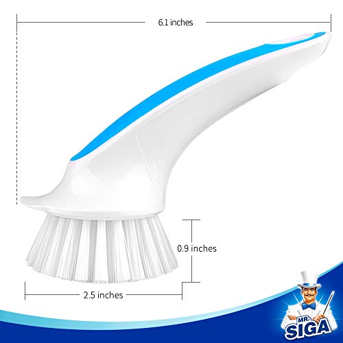 Pot and Pan Cleaning Brush (Blue & White)