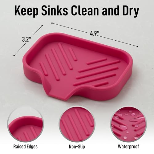 Small Silicone Sponge Holder (Honeysuckle (Small) / Small (4.9x3.3))