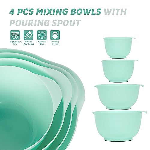 Mixing Bowls Set of 4 (Green)