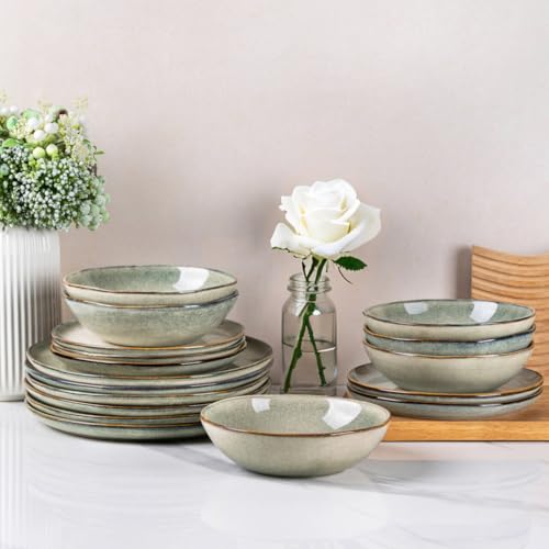 Ceramic Dinnerware Sets for 8 (Reactive Glaze / Service for 8)