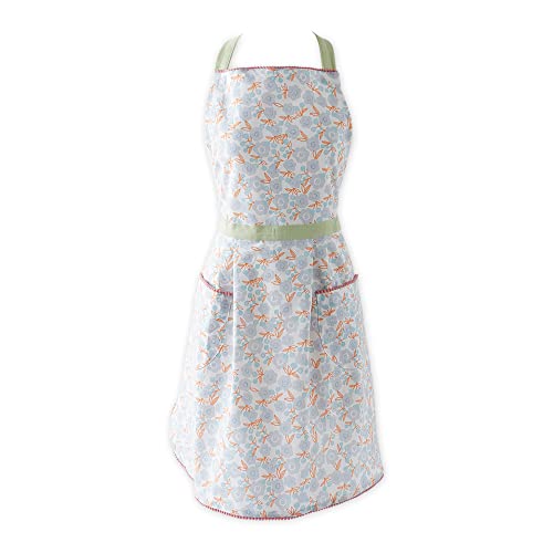 Women's Spring & Summer Apron Collection Adjustable (Blue Blossom)
